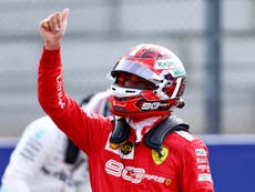 Leclerc blitzes his way to Belgian GP pole as Hamilton salvages third