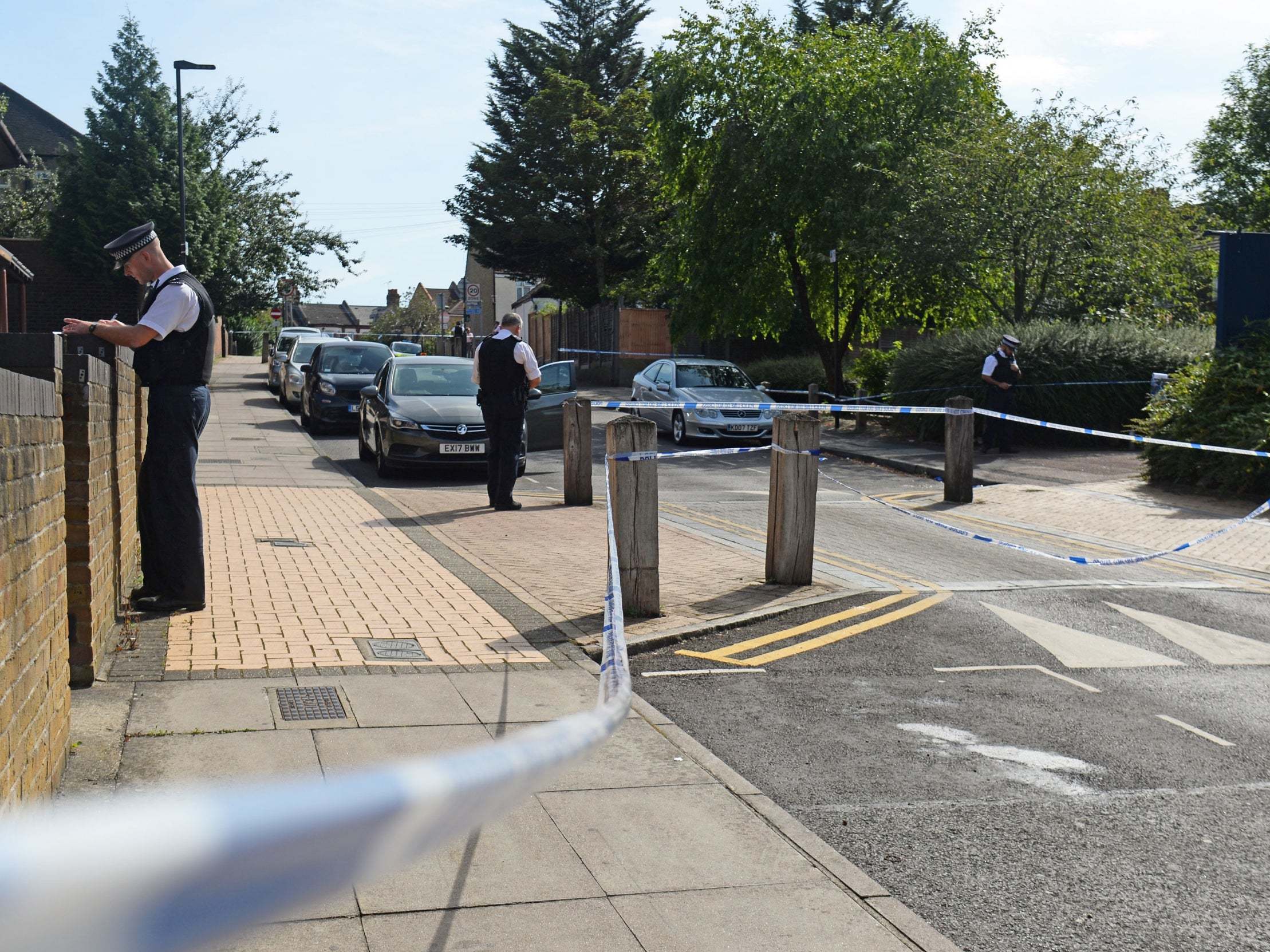 The stabbing on Willan Road, Tottenham, has let a 15 year-old boy fighting for his life