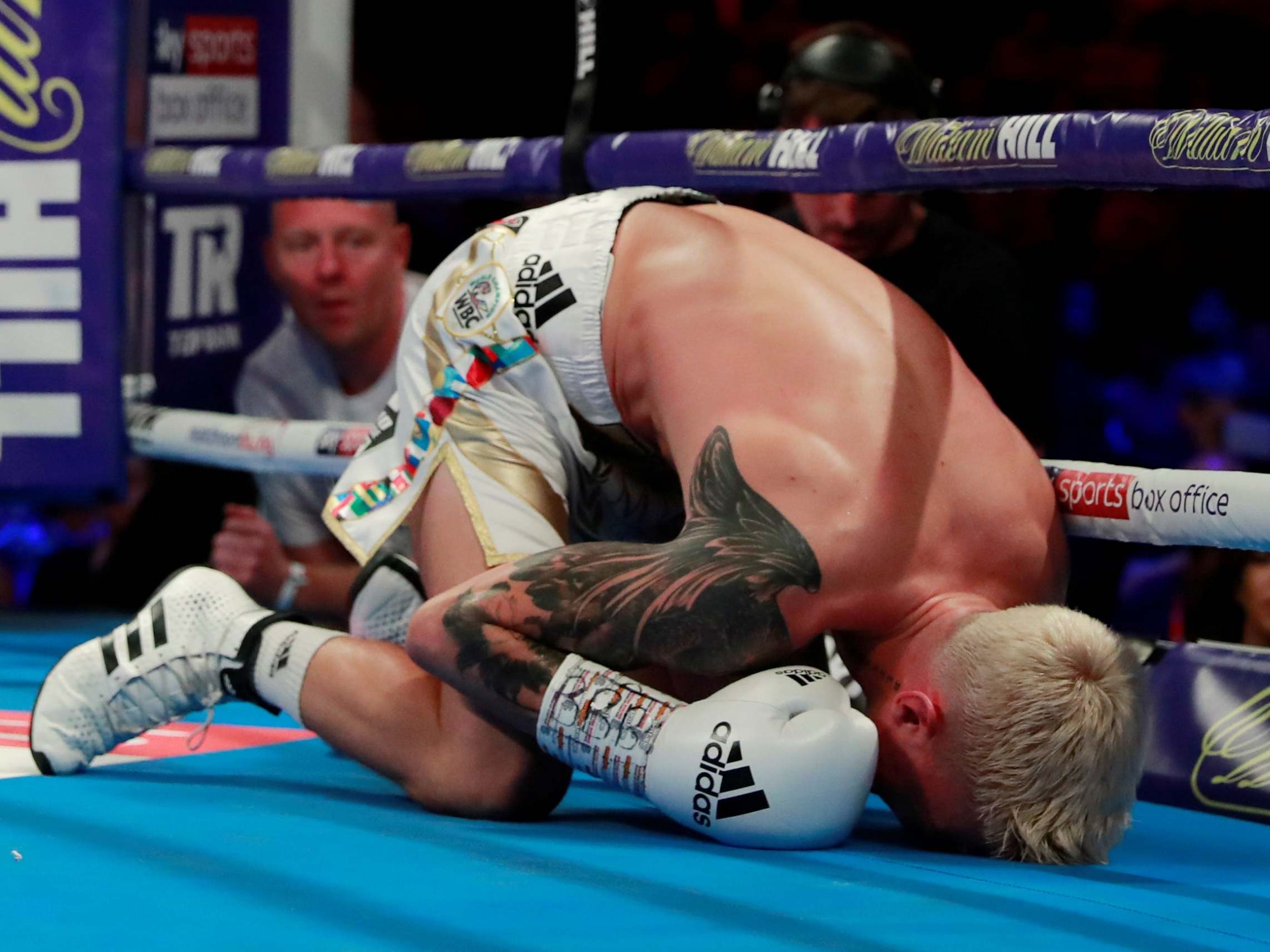 Charlie Edwards had his knockout defeat overturned after being hit on the canvas