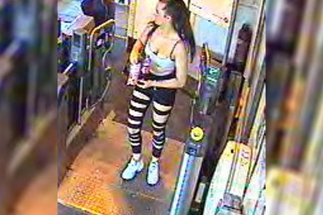 The British Transport Police have issued an image of a woman wanted in connection with their investigation
