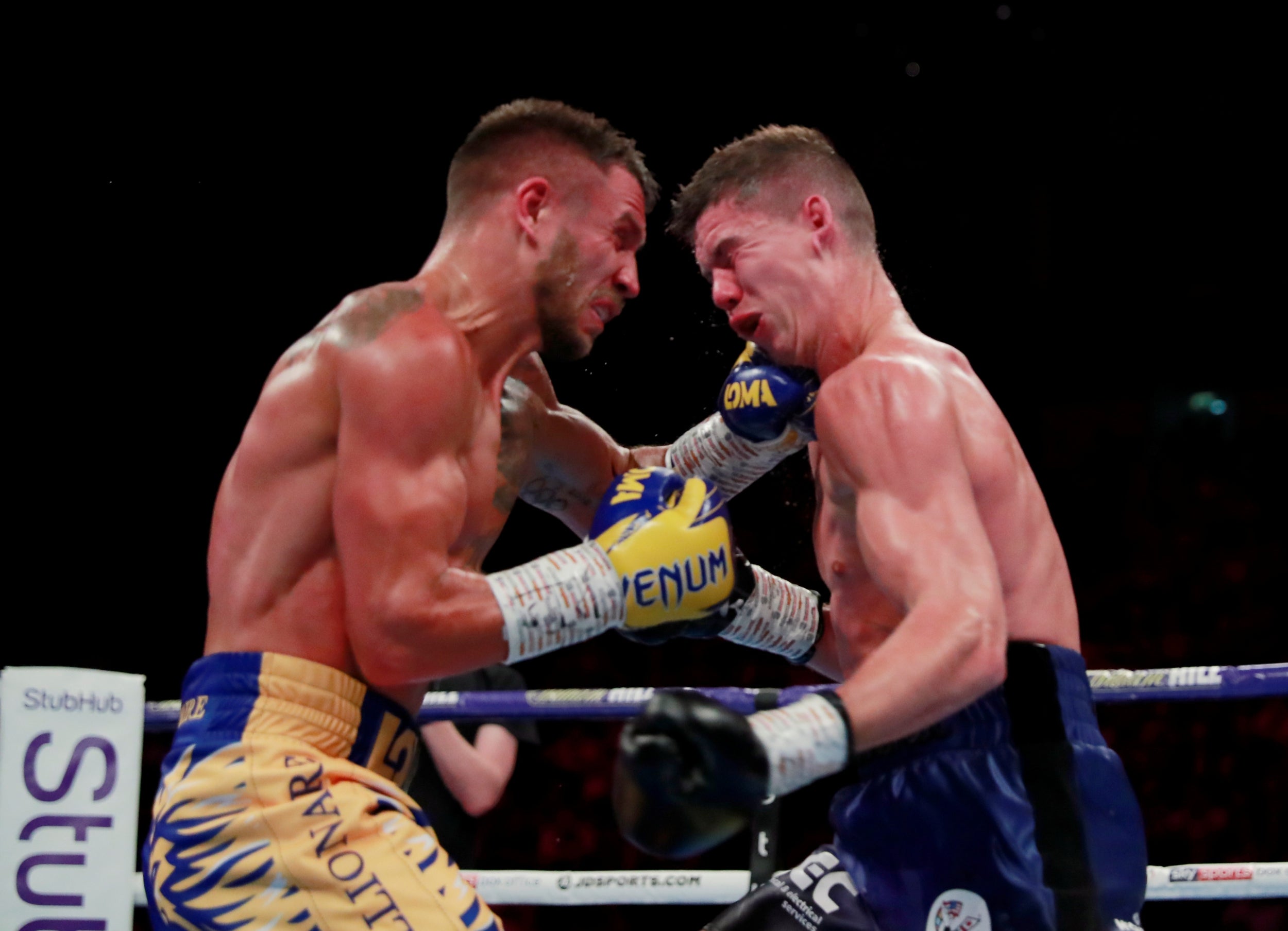 Vasyl Lomachenko proved too much for Luke Campbell on Saturday