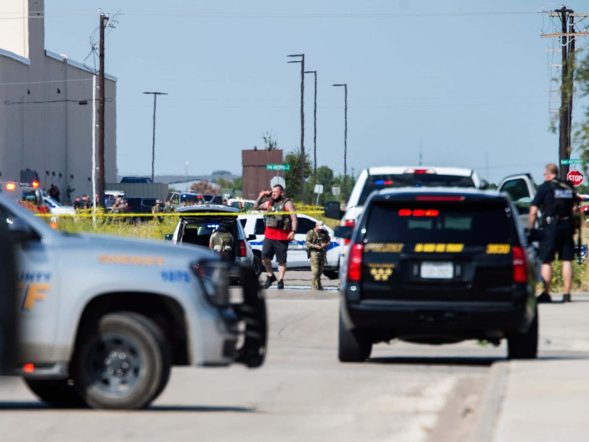 Five dead and 21 injured after 'white male' opens fire in Texas