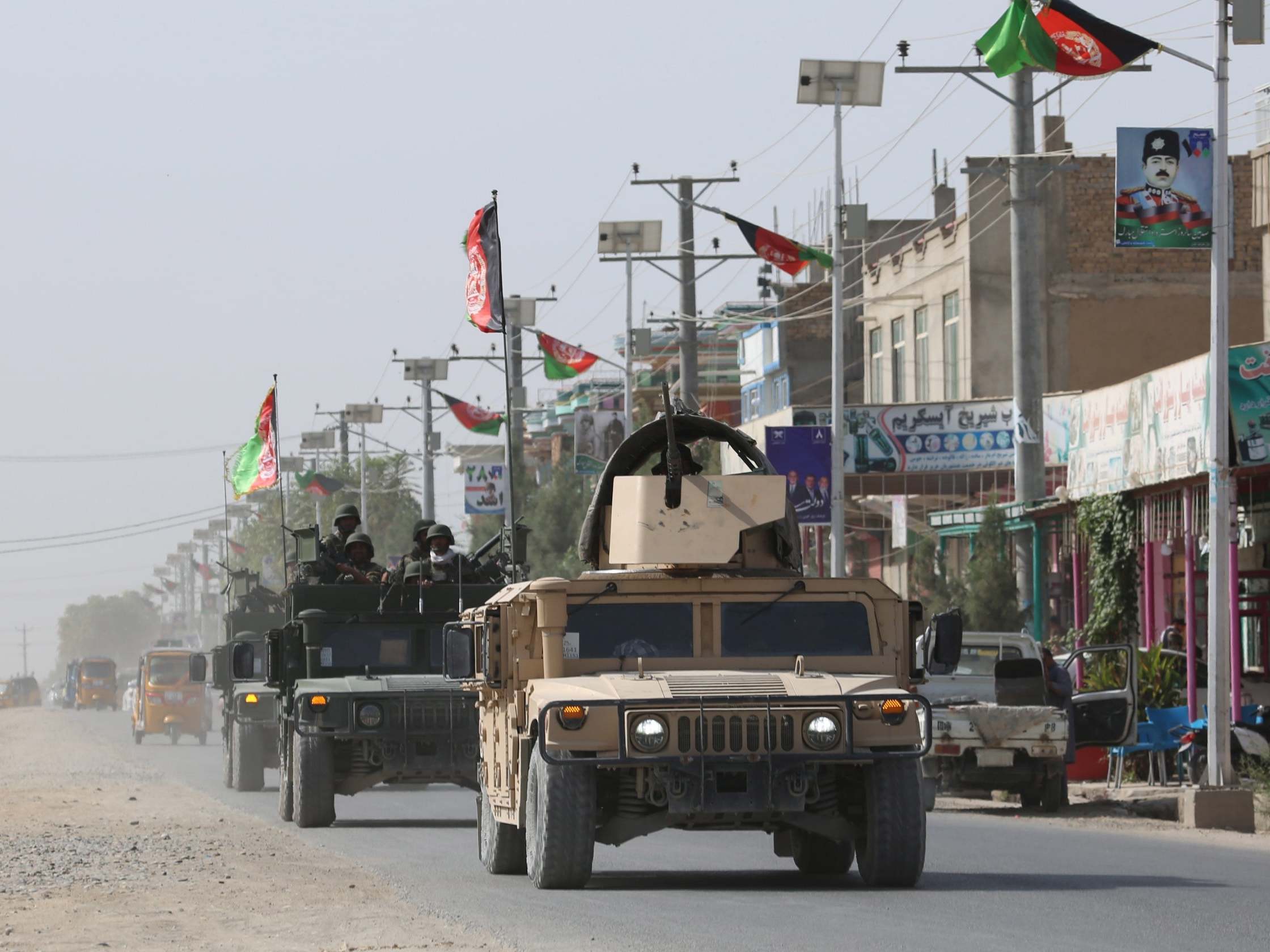 The attack on Baghlan province is the second in as many days after the Taliban also targeted Kunduz on Saturday