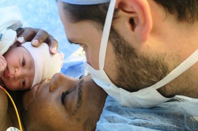 Serena Williams shares throwback picture from daughter's birth on Instagram