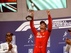 Leclerc dedicates first F1 victory to friend Hubert after Belgium win