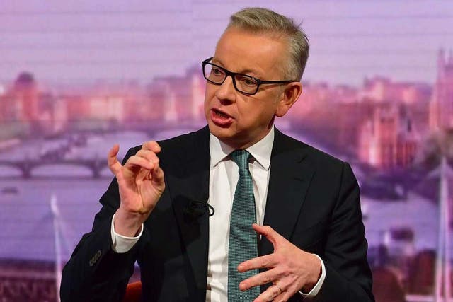 ‘I think that there are a number of economic factors in play’ Michael Gove told Andrew Marr on Sunday