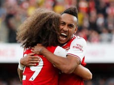Aubameyang salvages Arsenal point from full-throttle derby