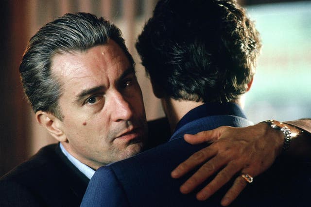 Robert De Niro as Jimmy Conway and Ray Liotta as Henry Hill in Martin Scorsese's 'Goodfellas' (1990)