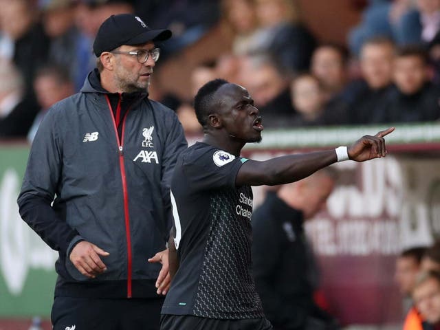 Sadio Mane was furious with Mohamed Salah’s failure to pass to him in Liverpool’s win over Burnley