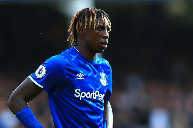 Moise Kean is a new signing at Everton
