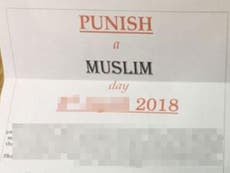 White supremacist behind 'Punish a Muslim Day' jailed for 12 years