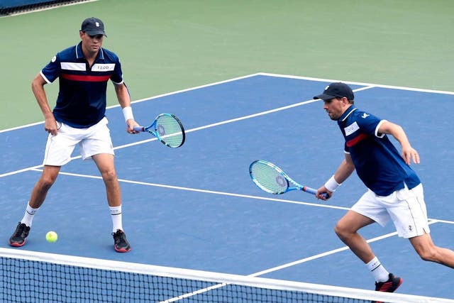 The Bryan brothers advanced to the third round at the US Open