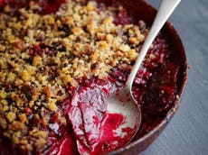 Beetroot and pink peppercorn gratin, recipes