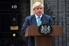 Johnson's words outside 10 Downing Street were meaningless
