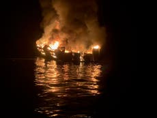 Six crew members slept as fatal fire ravaged California boat
