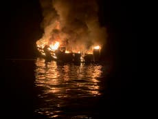 Marine biologist and students among California boat fire victims