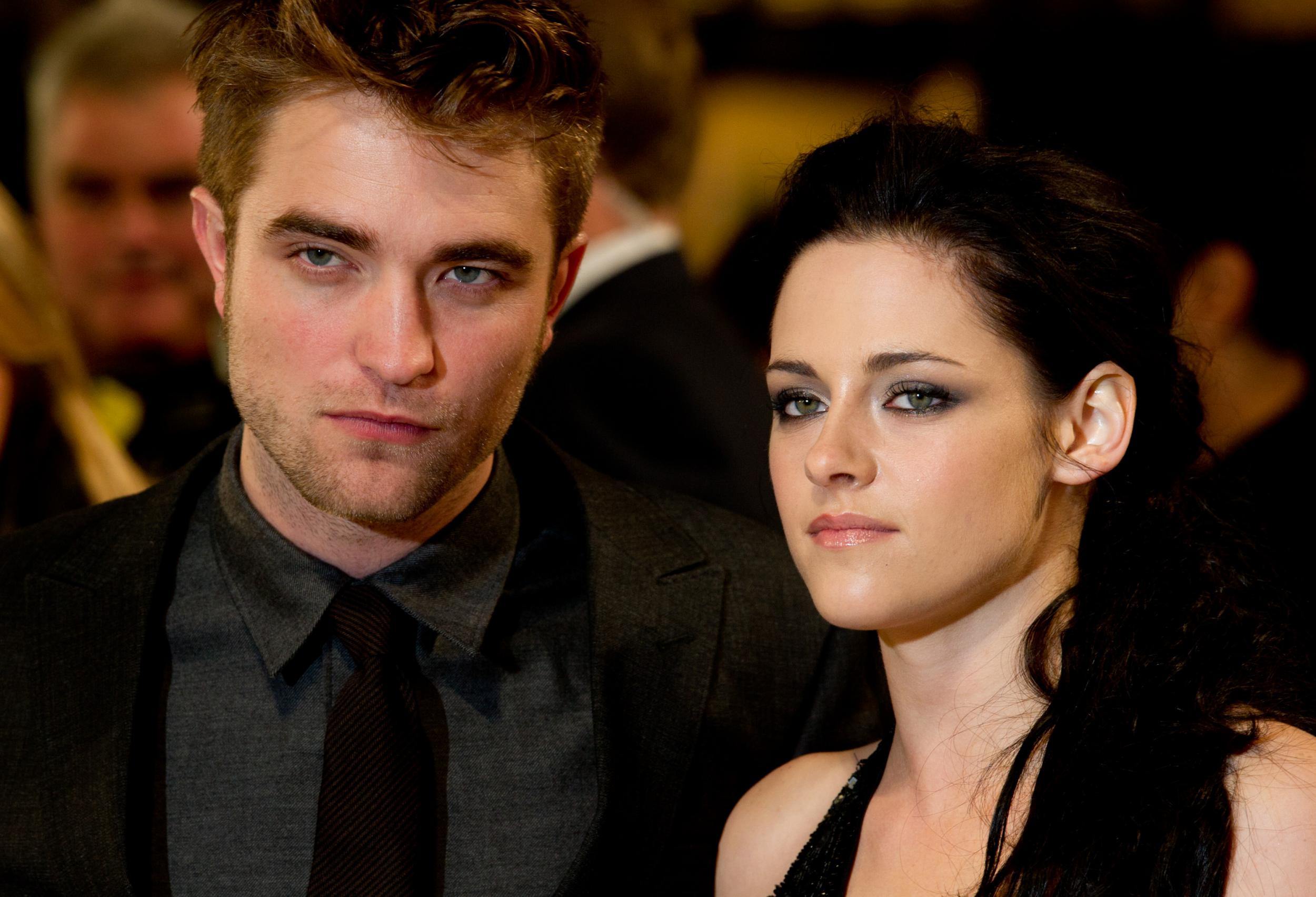 Robert Pattinson and Kristen Stewart pictured together in 2011.