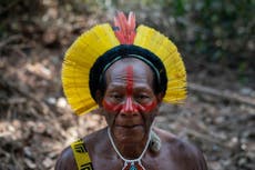Warring Amazon tribes unite against Bolsonaro's rainforest plans