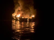 Haunting emergency radio calls from boat inferno that killed 25