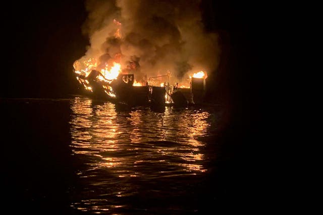 25 bodies found after scuba dive boat catches fire off California