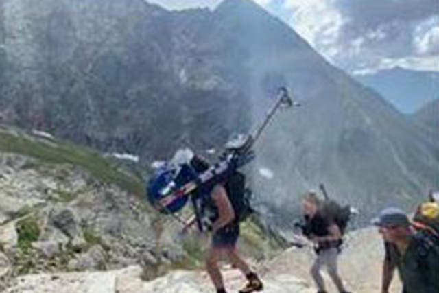 'Wackos continue to pollute Mont Blanc,' said Jean-Marc Peillex, the local mayor