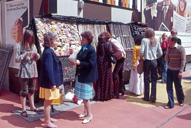 Carnaby Street, London, in 1973
