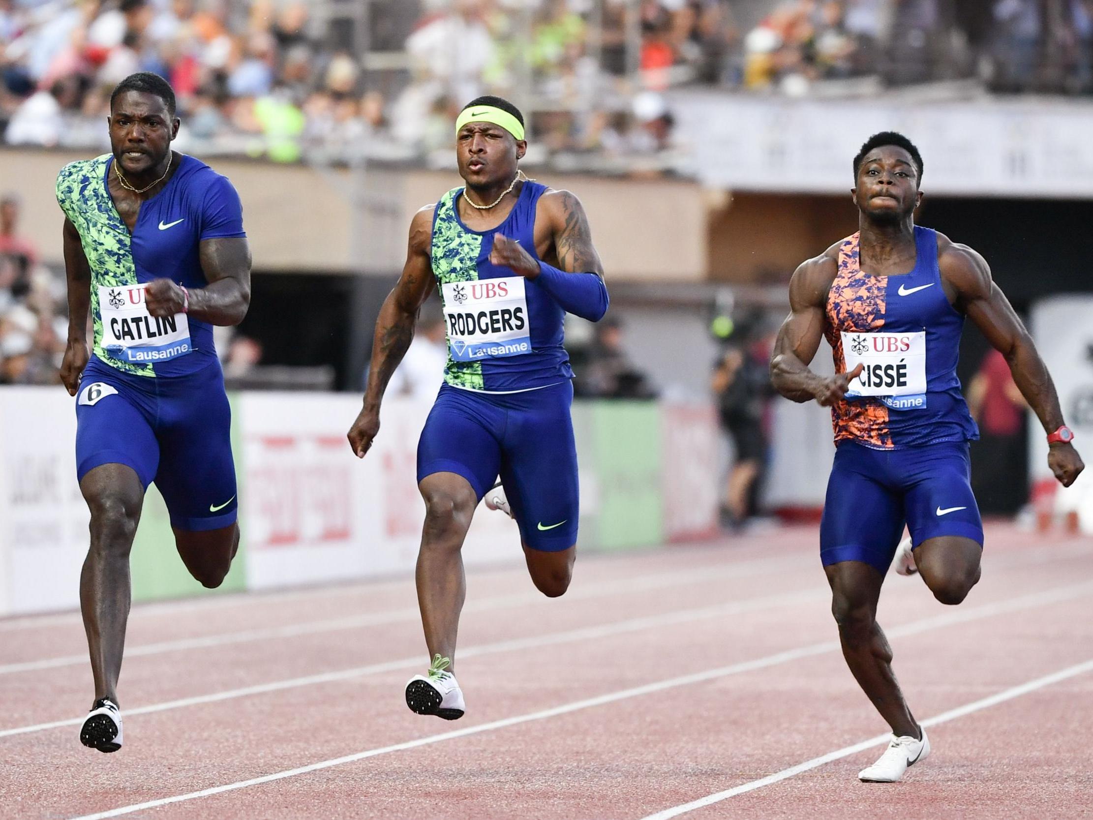 Gatlin remains a competitor at the top of the sport