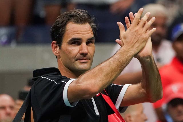 Roger Federer was knocked out of the US Open quarter-finals