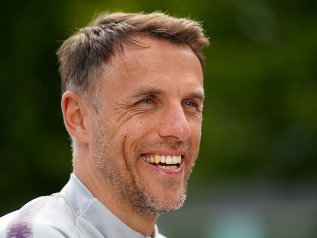 Phil Neville is flattered by talk linking him with the USWNT