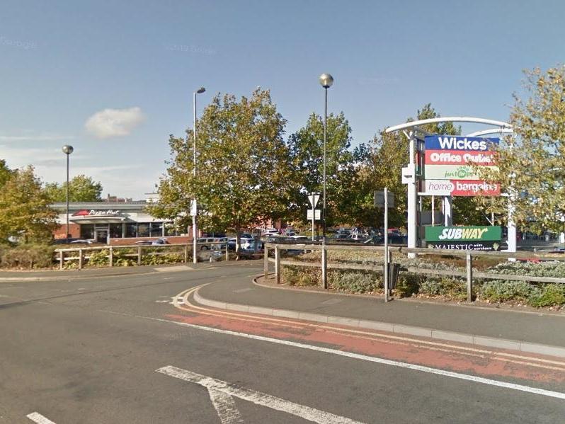A mother and her child were attacked while crossing the road near a Pizza Hut in Worcester on Monday