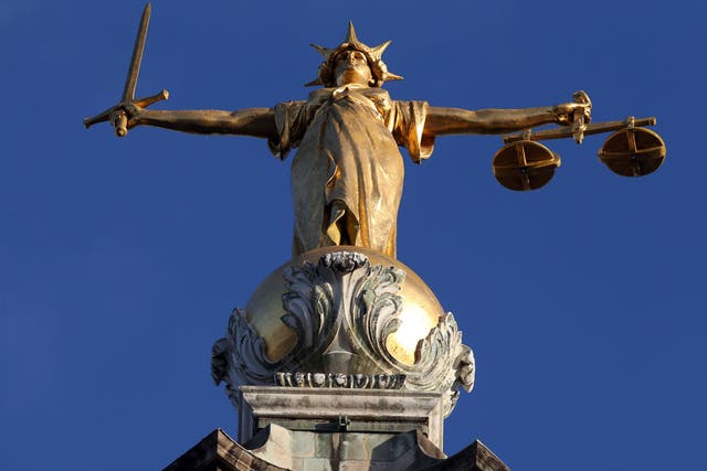 FW Pomeroy’s statue of Lady Justice atop the Central Criminal Court building at the Old Bailey