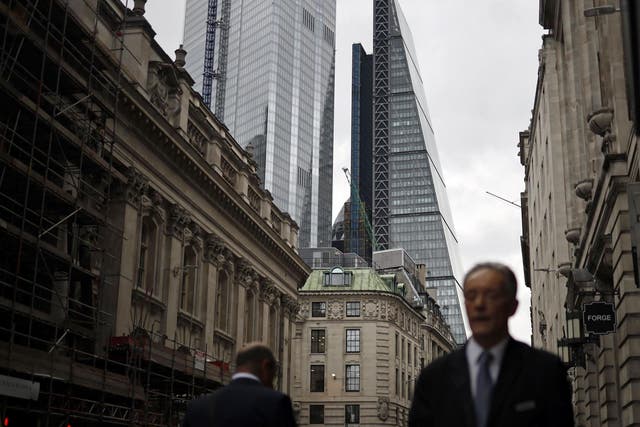 Financial services is among the sectors showing ‘worrying weakness’ 