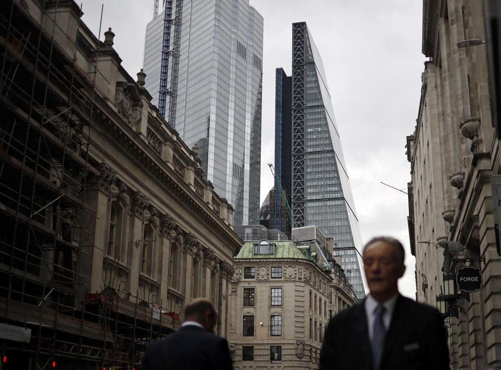 Financial services is among the sectors showing ‘worrying weakness’ 