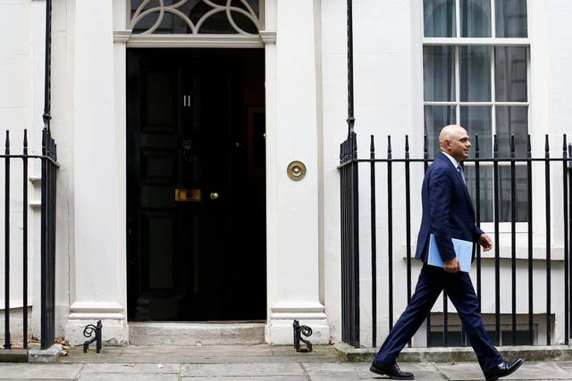 Sajid Javid delivered his maiden spending review speech on Wednesday