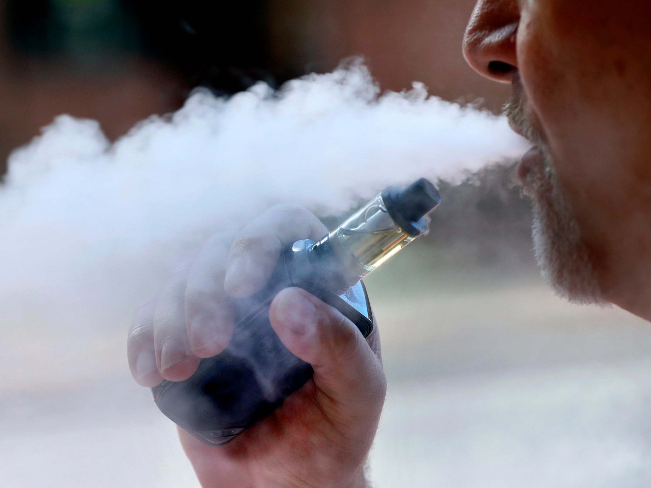 E-cigarette vapour contains tiny particles that carry flavour. Some early-stage laboratory and animal studies suggest these can damage the lungs