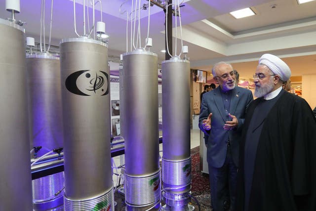 Iran's President Hassan Rouhani ordered limits on nuclear research and development to be lifted, the country's third step in scaling down its commitments to a 2015 deal with world powers