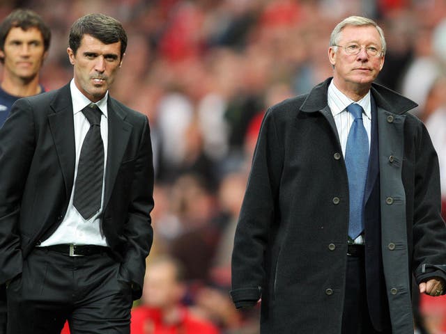 Roy Keane and Sir Alex Ferguson have a long-running feud