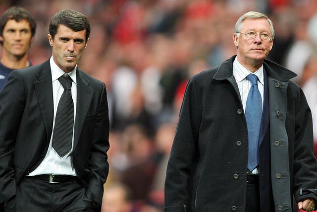 Roy Keane and Sir Alex Ferguson have a long-running feud