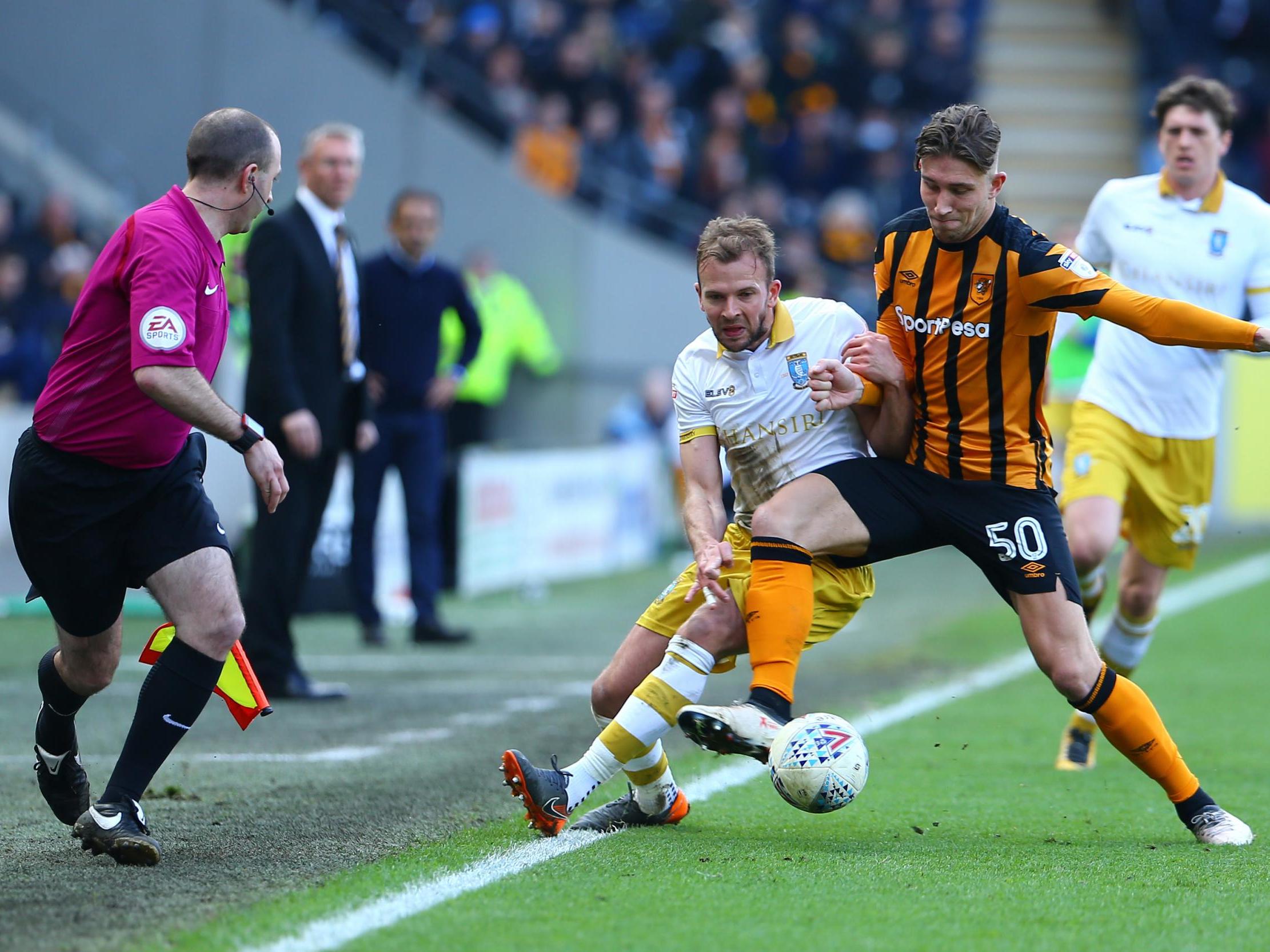 Angus MacDonald in action against Sheffield Wednesday two seasons ago