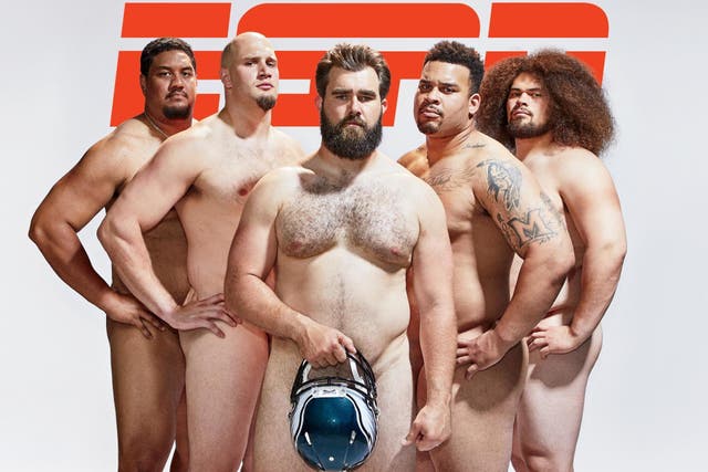 Philadelphia Eagles pose nude for ESPN's 'Body Issue'