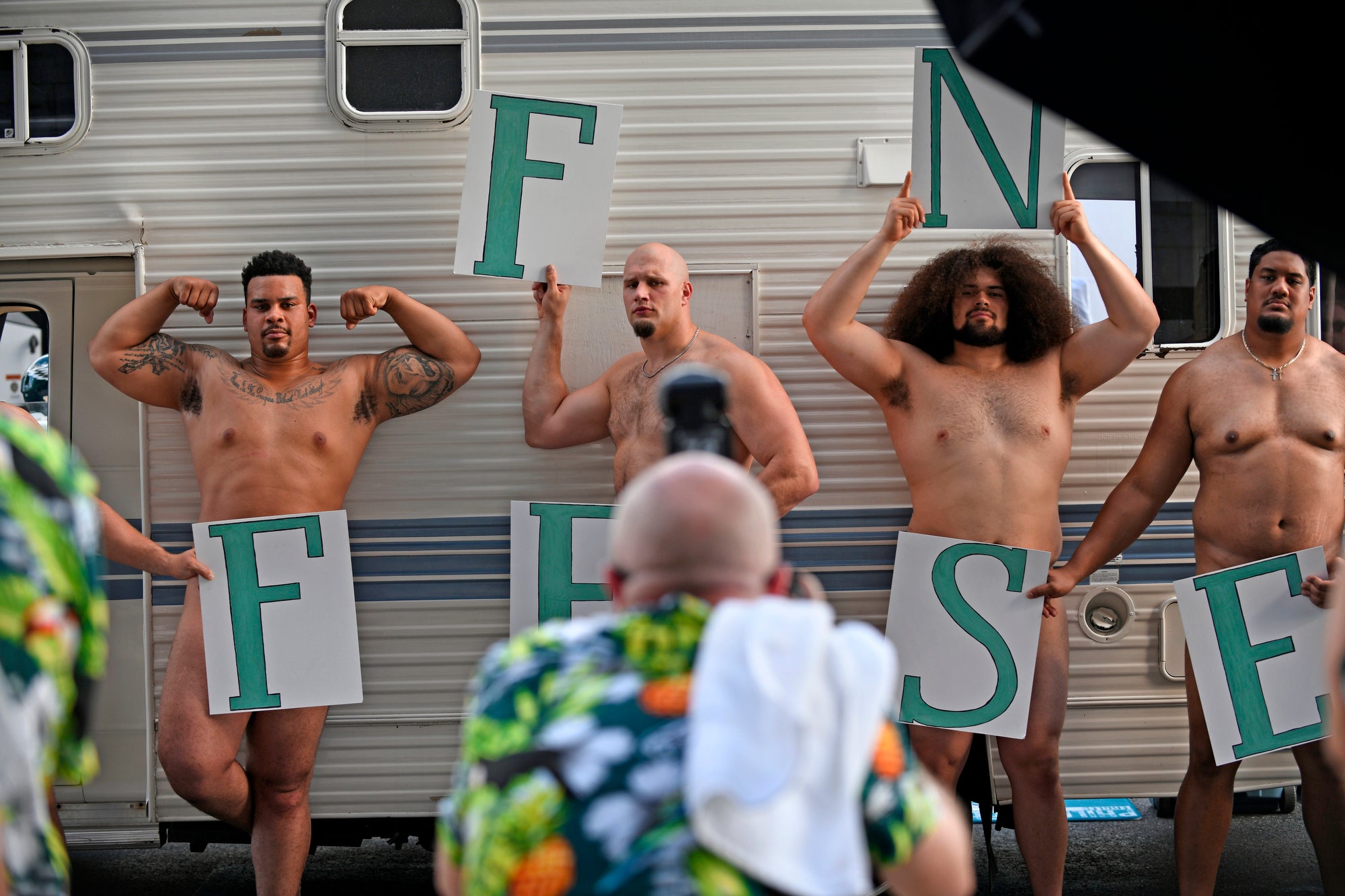 The Eagles' Offensive Line Will be in ESPN The Magazine's Body Issue -  Crossing Broad