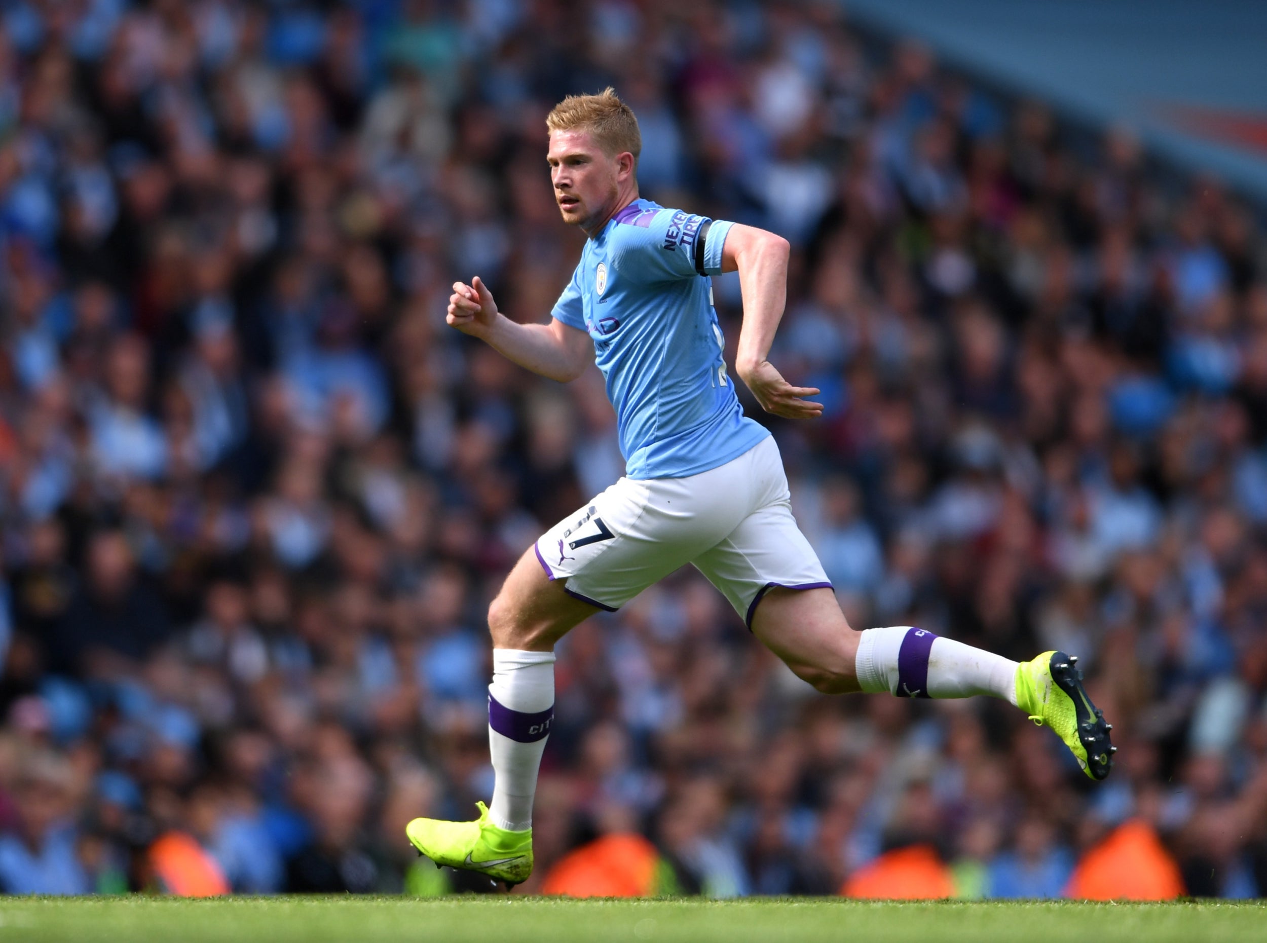 Pep Guardiola has helped take the Belgian to the next level (Getty)