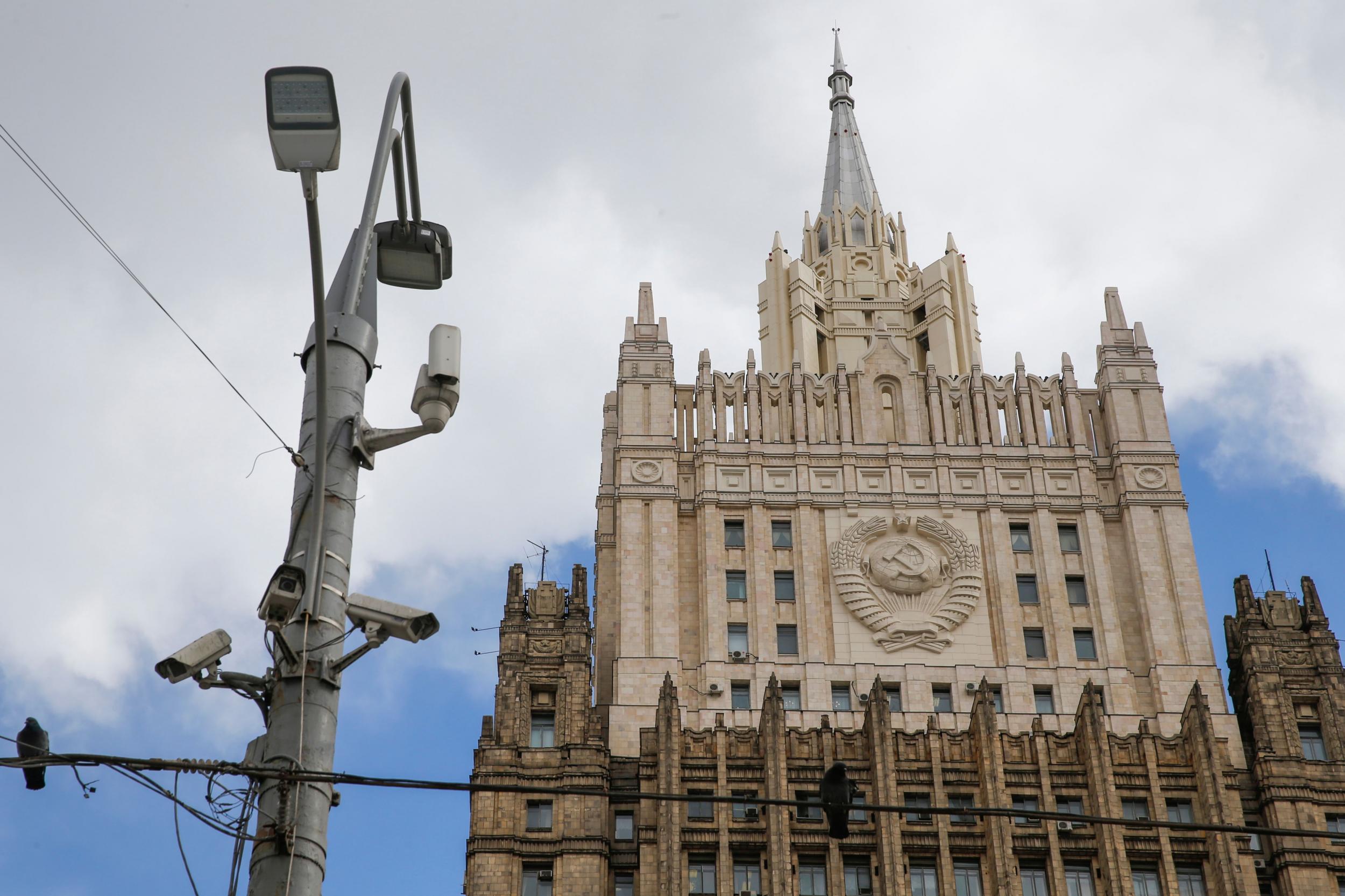 The Ministry of Foreign Affairs, Smolensky Square?(AFP/Getty)