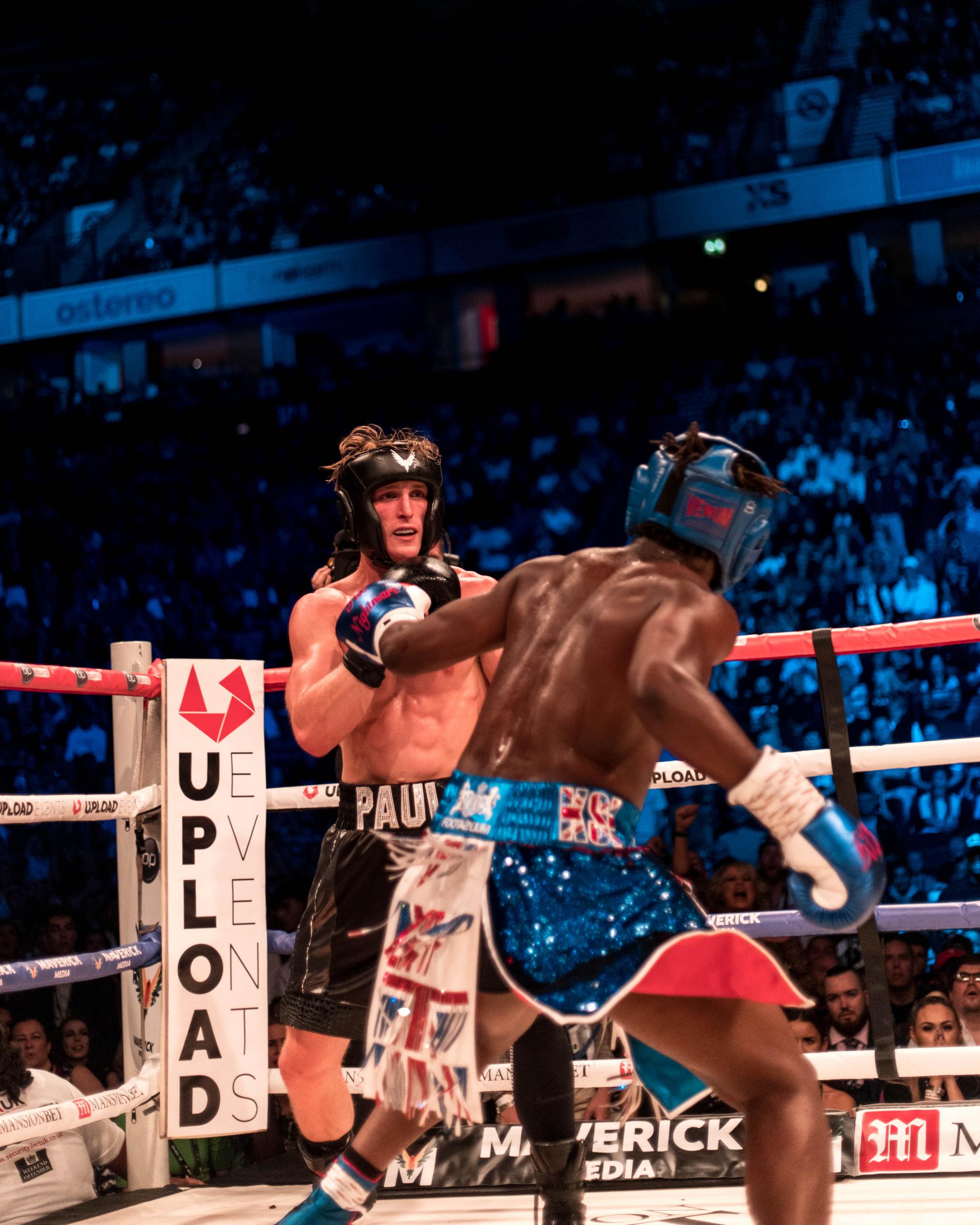 KSI Vs Logan Paul Fight Very Rare Autographed by the Official Referee