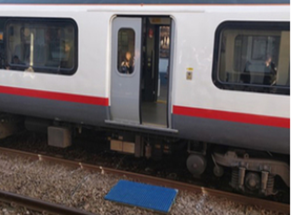 A commuter train from London Liverpool Street travelled for 23 minutes with a door open