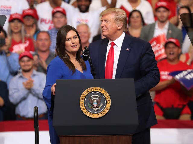 The president doubled down on his Alabama claims, while Stephanie Grisham claimed a Secret Service agent was concerned by the behavior of a Playboy reporter in DC