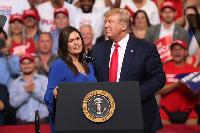 The president doubled down on his Alabama claims, while Stephanie Grisham claimed a Secret Service agent was concerned by the behavior of a Playboy reporter in DC