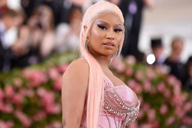 Nicki Minaj attends the Met Gala on 6 May, 2019 in New York City.
