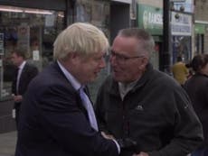 Man politely asks Boris Jonson to ‘please leave my town’
