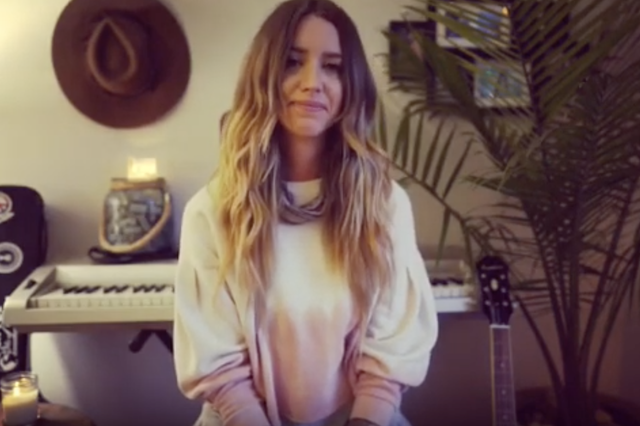 Country singer Kylie Rae Harris in a YouTube video dated January 2019.